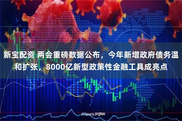 新宝配资 两会重磅数据公布，今年新增政府债务温和扩张，8000亿新型政策性金融工具成亮点